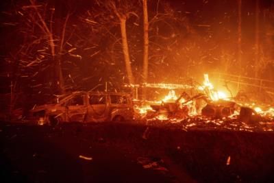 Firefighters Monitor Mount Wilson After Eaton Fire Threat