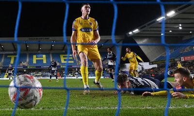 Mihailo Ivanovic’s bizarre goal inspires Millwall to FA Cup win over Dagenham