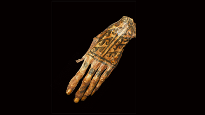 Lasers reveal hidden patterns in tattoos of 1,200-year-old Peru mummies