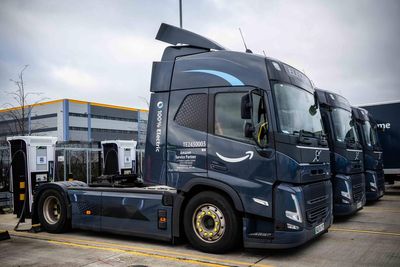 Amazon announces biggest ever order of electric heavy goods vehicles