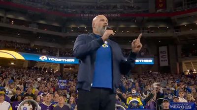 Rams Great Andrew Whitworth Delivered Moving Speech in Honor of L.A. Ahead of 'MNF'