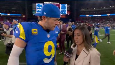 Matthew Stafford, Rams Dedicate Wild-Card Win to the People of Los Angeles