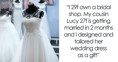 Pregnant Bride Storms Out Of Cousin’s Shop After Demanding A Free New Dress