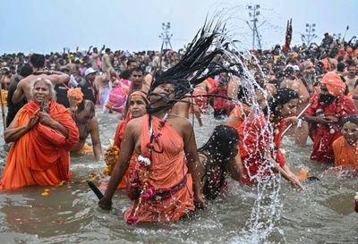 India's Hindu Pilgrims: A Sea Of Humanity At Kumbh Mela