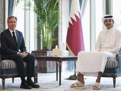 Qatar's Emir Meets US Representatives To Discuss Gaza Ceasefire