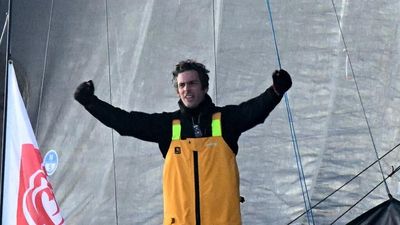 French sailor Charlie Dalin wins Vendée Globe yacht race in record time