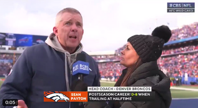 CBS botched Sean Payton stat during Broncos-Bills playoff game