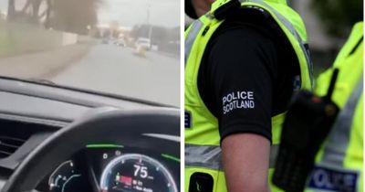 Driver filmed 'speeding at 82mph in 20mph zone' in Edinburgh sparks police probe