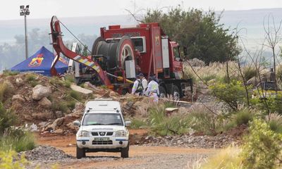 Bodies recovered from illegal goldmine in South Africa where many feared dead