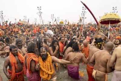 Millions Gather For Maha Kumbh Festival In India