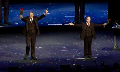 Penn & Teller review – icons of stage magic celebrate 50 years in canny new Australian show