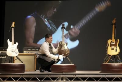 Iconic Rock Guitars Of Jeff Beck On Display In London