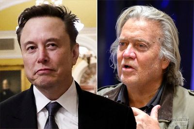 Bannon backpedals on threat to have Elon Musk ‘run out’ of Trumpworld over immigration fight