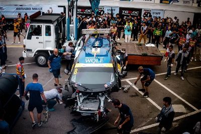 Lamborghini driver Engstler was restricted to wheelchair after horror Macau crash