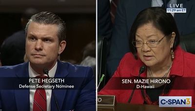 Pete Hegseth Dodges Question About Using Military Force to Take Greenland In Tense Confirmation Hearing