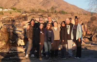 Workers at a California senior home race to evacuate residents in wildfire
