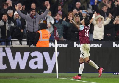 West Ham 3-2 Fulham: Lucas Paqueta scores winner in five-goal thriller to hand Graham Potter dream start