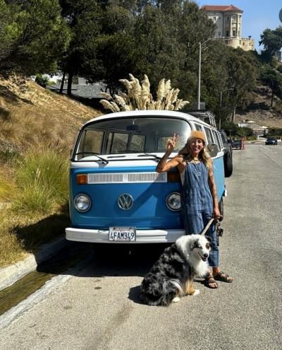 Miraculous Survival Of Blue Volkswagen Van In California Wildfire