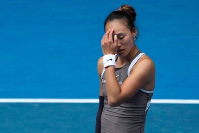 Australian Open finalist Qinwen Zheng crashes out in second round