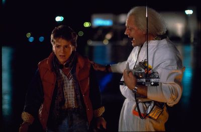 Michael J Fox recreates Back to the Future scenes ahead of 40th anniversary