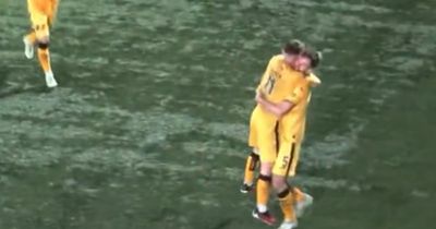 Watch as Rangers starlet scores first goal for loan club