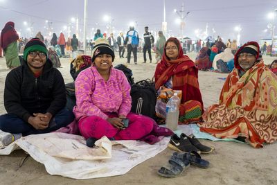 AP PHOTOS: Tens of millions of Hindu devotees make do with little at Maha Kumbh festival