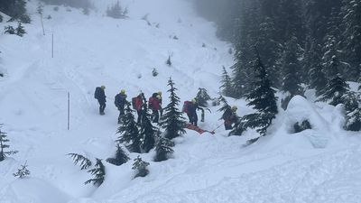 Spike in "bum sliding" on popular mountain hike leaves more than just skid marks, as 2 rescued in 2 days