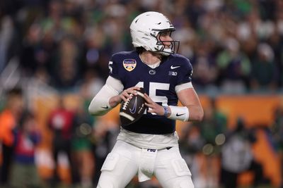 Potential Giants draft target, QB Drew Allar, returning to Penn State