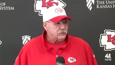 Chiefs' Andy Reid Had Some Comical Parenting Advice for Patrick Mahomes