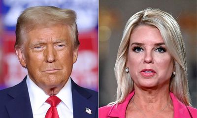 Pam Bondi claims justice department ‘targeted’ Trump but says she won’t pursue ‘political’ prosecutions – as it happened