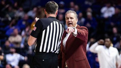 John Calipari Only Had One Thing to Say About a Very Bad Flagrant Foul Call vs. LSU