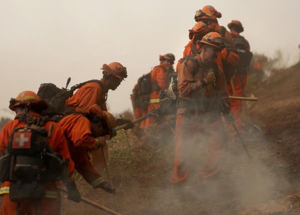 ‘Running to danger and saving lives’: 1,000 incarcerated firefighters are on the LA frontlines