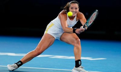 Jodie Burrage ‘in a good spot’ despite Australian Open defeat by Coco Gauff