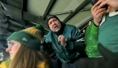 Eagles Fan Fired From Job After Being Caught Calling Packers Fan a 'C--t' in Viral Video