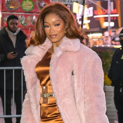 Keke Palmer Test-Drives the East-West Bag Trend With Dior's New Take on Princess Diana's Favorite Purse