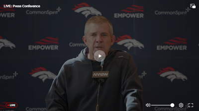 WATCH: Broncos hold end-of-season press conference