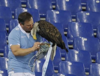 Lazio Fires Eagle Handler Over Controversial Social Media Posts