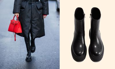 H&M's £27 boots are the "best" chunky Chelsea boots - and they're a striking match for Claudia Winkleman's Bottega Veneta pair