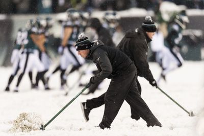 Early weather forecast shows Rams-Eagles could be a snow game