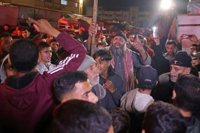 Thousands Across Gaza Celebrate Ceasefire Deal