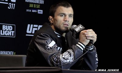 Umar Nurmagomedov accuses ‘nervous’ Merab Dvalishvili of trying to avoid UFC 311 title defense