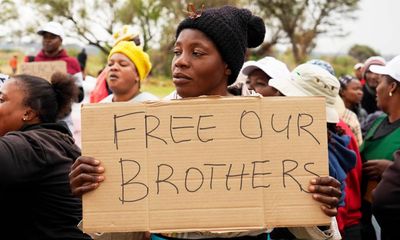 ‘I can’t lose hope’: families await news of trapped miners in South Africa