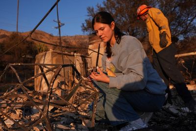 As flames linger, talk turns to rebuilding Los Angeles neighborhoods leveled by wildfires