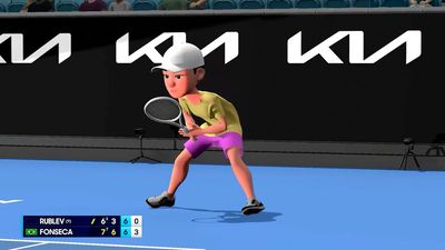 Bored by watching tennis on TV? The Australian Open is animating matches with Wii-like characters