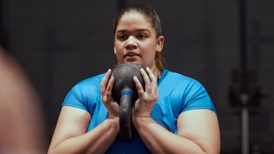 Never used a kettlebell before? Start with this beginner-friendly routine to build strength all over safely