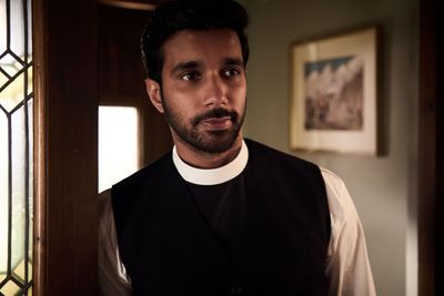 Grantchester's Rishi Nair reveals the shocking thing he had to do on set on his first day