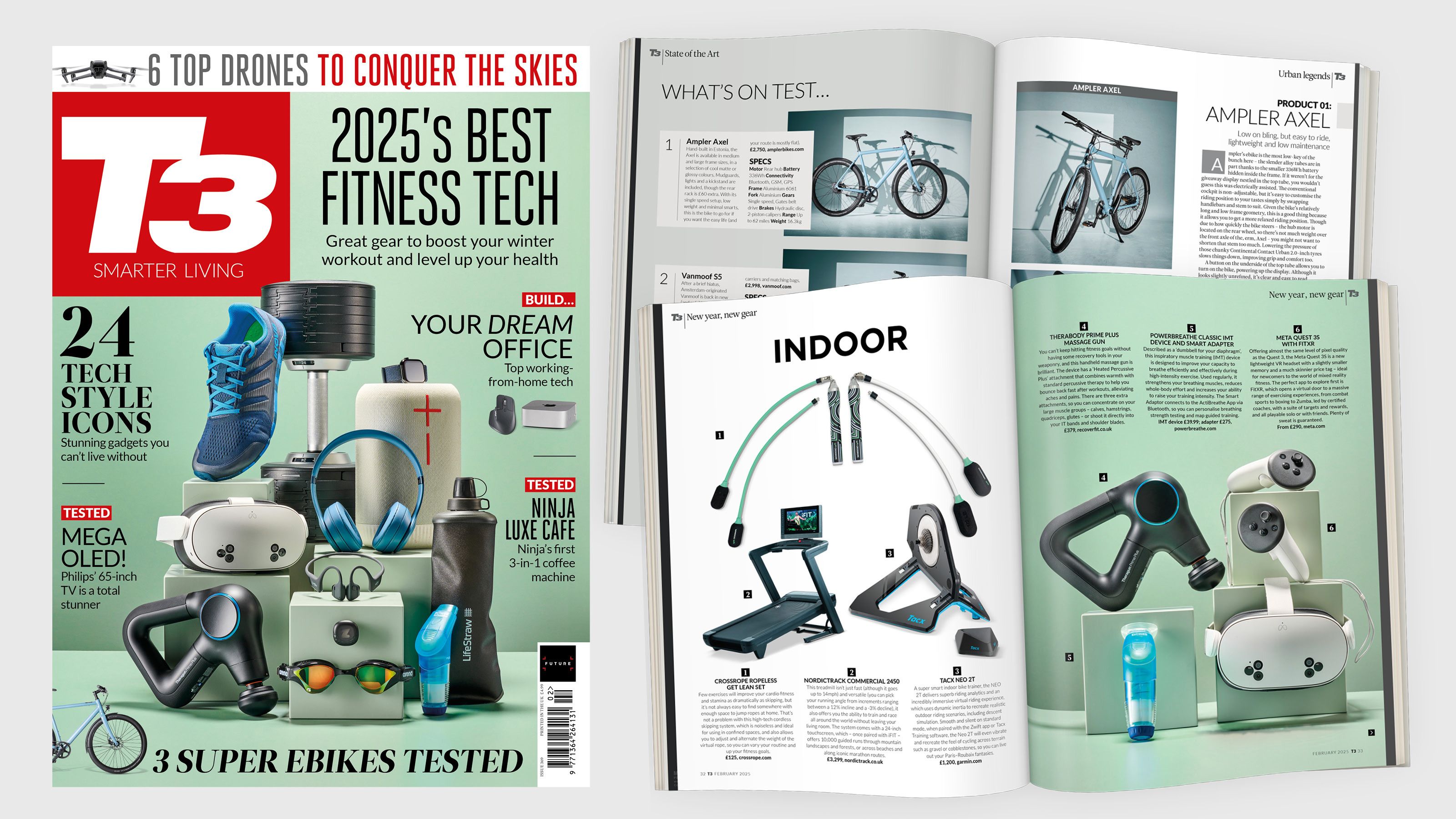 2025’s best fitness tech in the latest issue of T3!