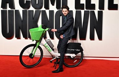 Timothee Chalamet fined after riding e-bike to A Complete Unknown premiere