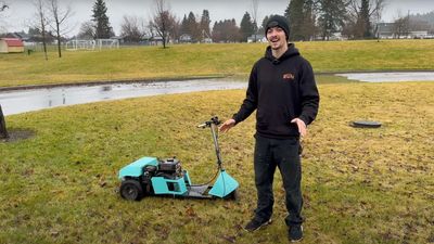 A Couple Maniacs Swapped a Go-Kart Engine Into a Mobility Scooter