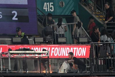 Fire in the booth - cricket match halted after DJ decks burst into flames